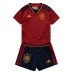 Španělsko Dětské Oblečení Domácí Dres MS 2022 Krátkým Rukávem (+ trenýrky)